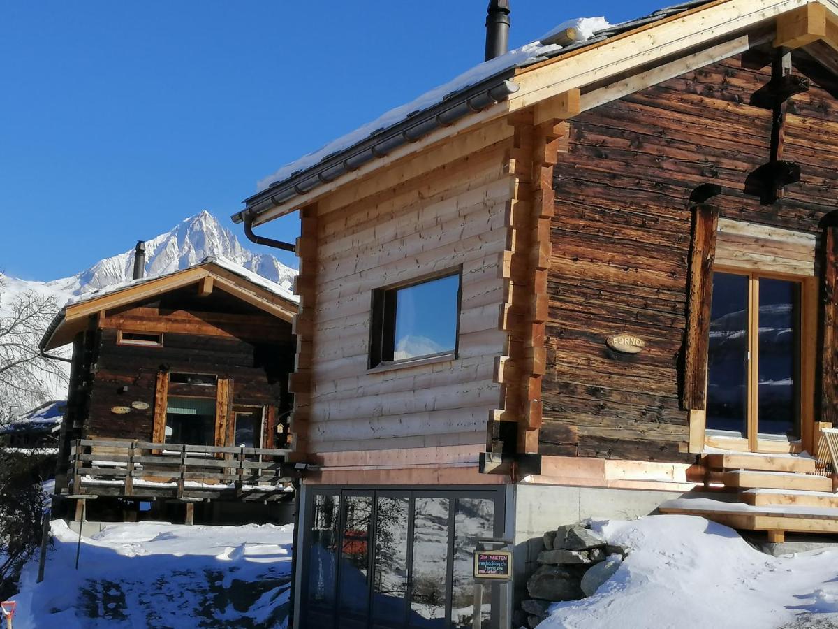 Villa "Forno One" - Buerchen Moosalp Exterior foto